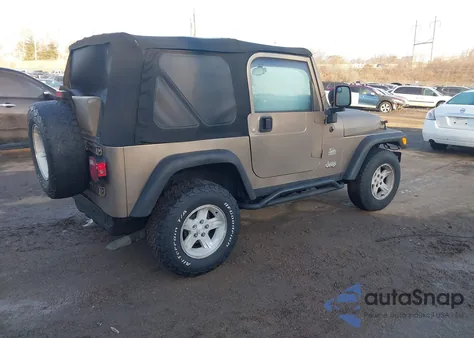 2004 Jeep Wrangler Sahara from USA, damaged, VIN 1J4FA59S54P792629